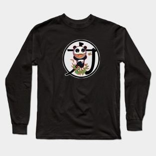 Kung Fu Boy Panda Long Sleeve T-Shirt